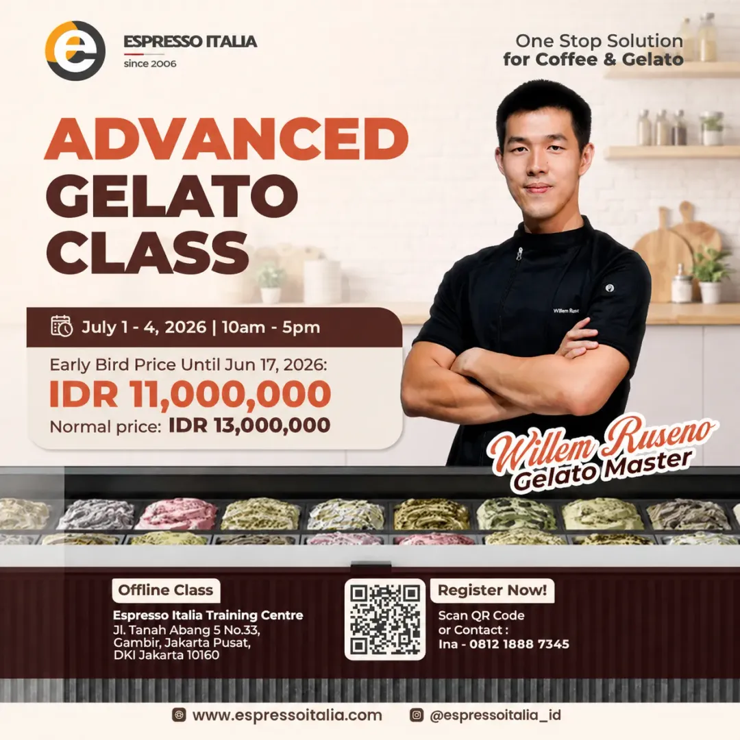 Advanced Gelato Class — Seni Balancing & Inovasi