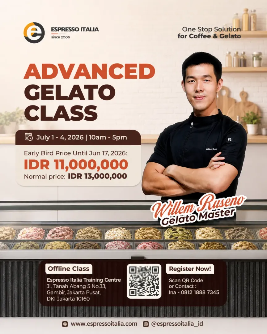 Advanced Gelato Class — Seni Balancing & Inovasi