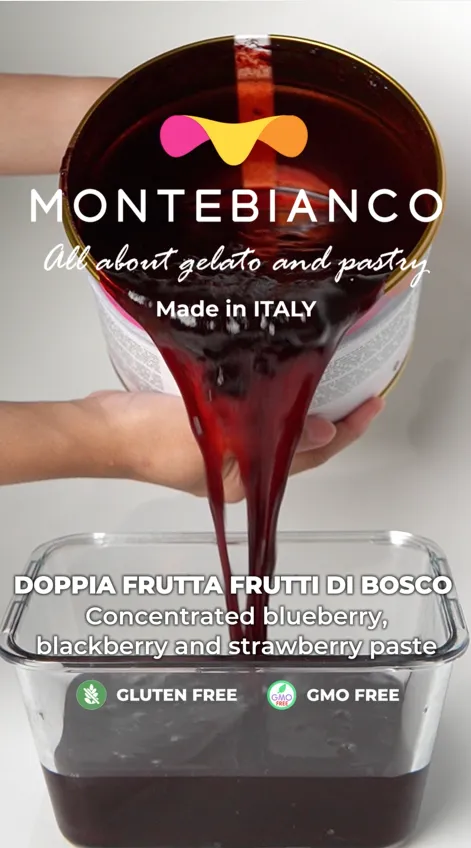 Flavouring Pastes Montebianco Doppia Frutta Frutti Di Bosco