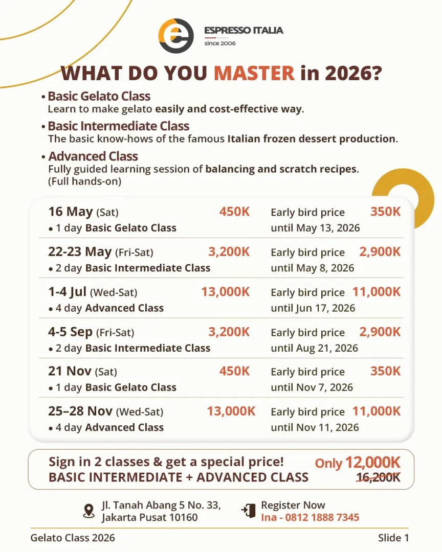 Choose Your Path to Gelato Mastery