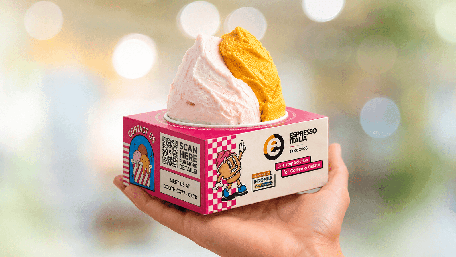Espresso Italia Siap "Men-Gelato-kan" ICX Jakarta 2026