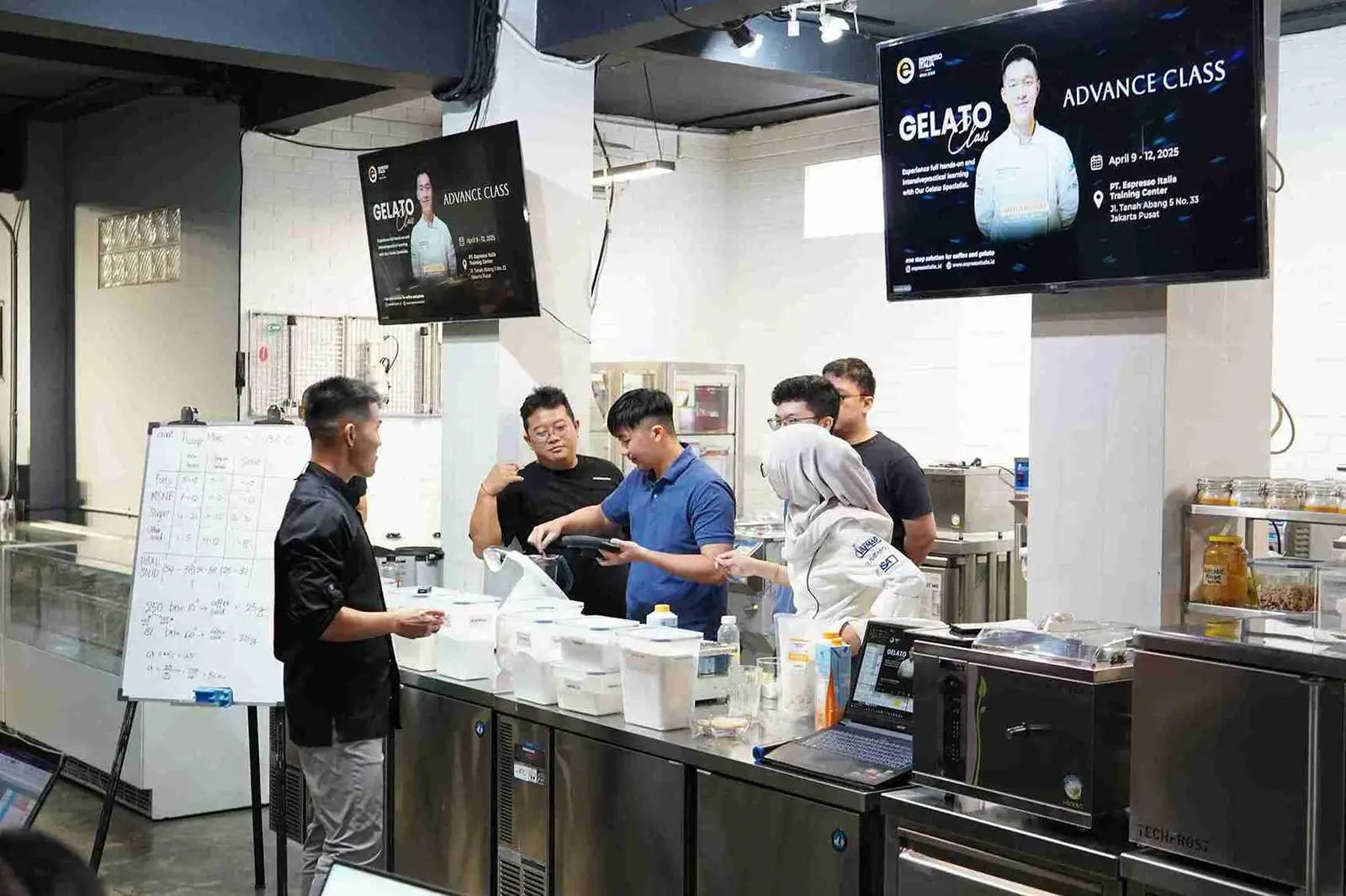 Advanced Gelato Class — Kelas Gelato Lanjutan