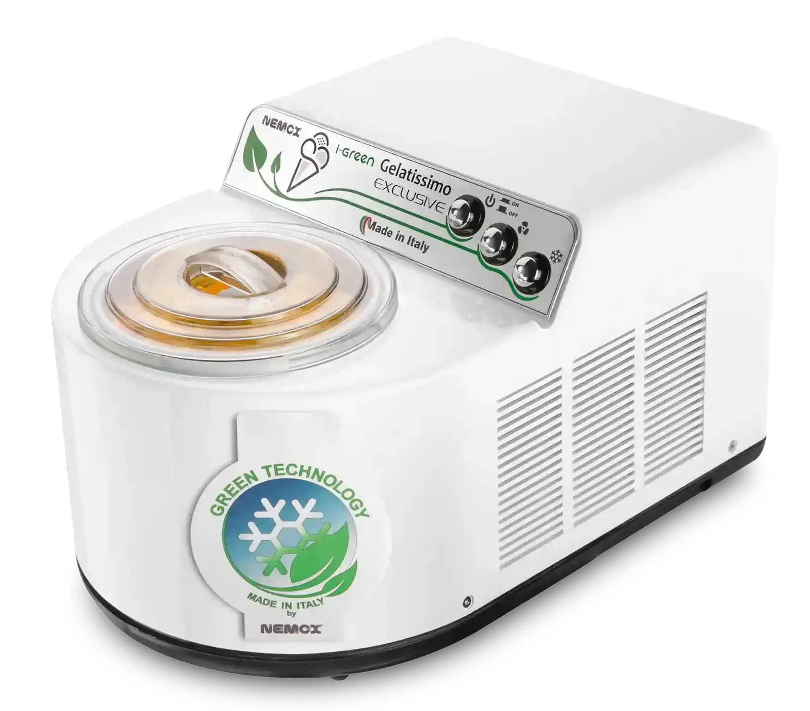 Mesin gelato Nemox Gelatissimo Exclusive i-Green batch freezer