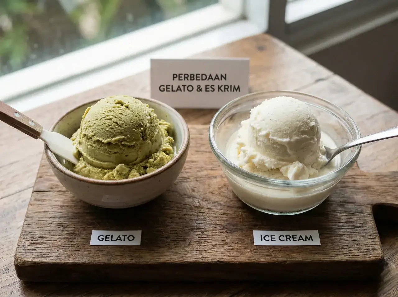Perbedaan Gelato dan Es Krim